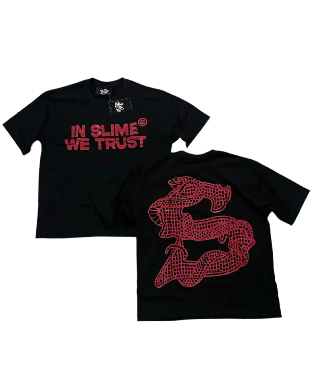 In Slime We Trust Graphic Oversized T-Shirt My Store
