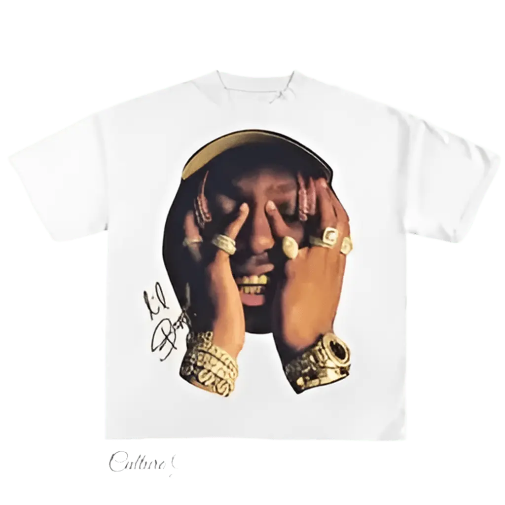 Lil Yachty Vintage White Graphic T-Shirt The Drip Plug