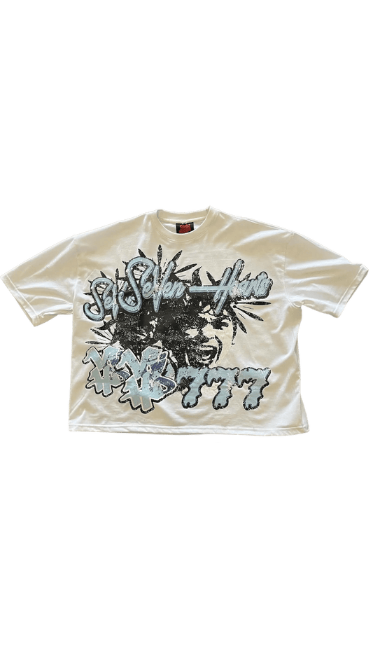 777 Hearts Vintage Graphic T-Shirt